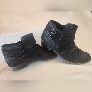 SUGAR Women's Tali Ankle Booties Black Size 7.5